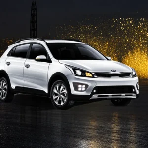 Kia KX Cross 2018 LED Daytime Running Lights – Four-Lamp Design