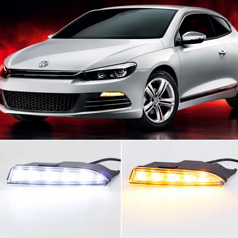 Volkswagen Scirocco R 2010–2014 LED Daytime Running Lights