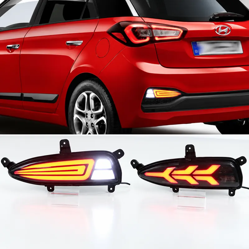Hyundai i20 2018 LED Rear Bumper Lights
