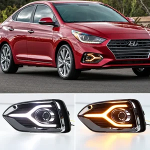 Hyundai Accent 2018 LED Daytime Running Lights