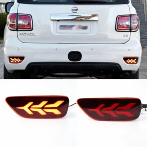 Nissan Patrol 2016–2018 LED Rear Bumper Lights