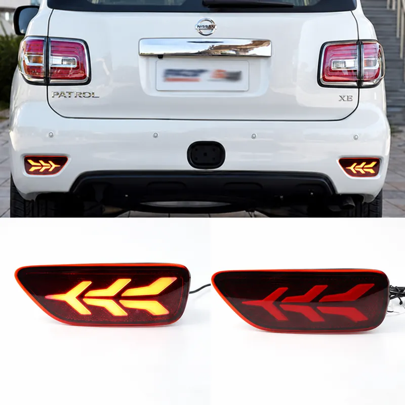 Nissan Patrol 2016–2018 LED Rear Bumper Lights