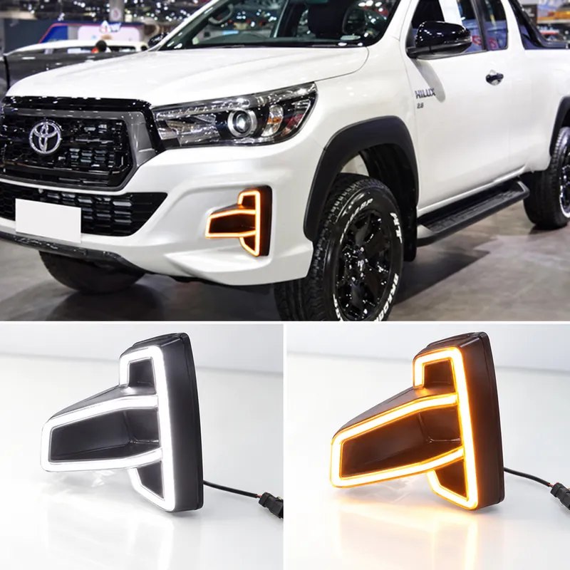 Toyota Hilux 2018–2019 LED Daytime Running Lights