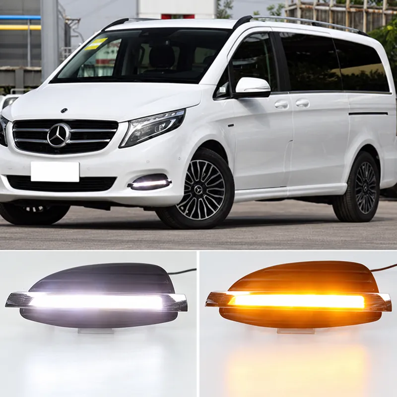 Mercedes-Benz V-Class V260 2018–2019 LED Mirror Turn Signal Lights