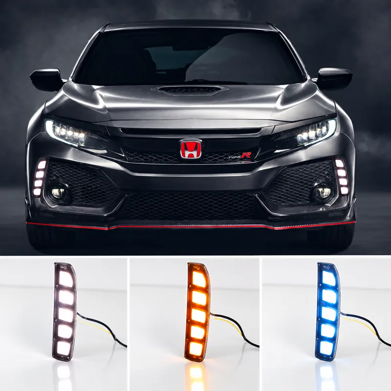 Honda Civic Type R 2019 LED Daytime Running Lights
