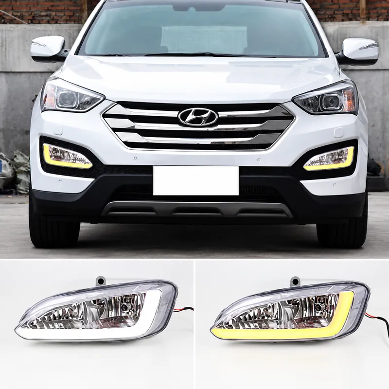 Hyundai Santa Fe ix45 2013–2015 LED Daytime Running Lights