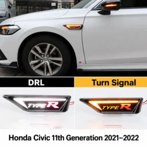 Honda Civic 11th Generation 2021–2022 Fender Lights