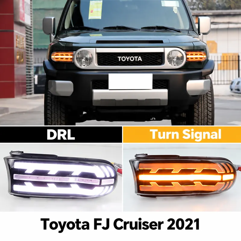 Toyota FJ Cruiser 2021 DRL Lights