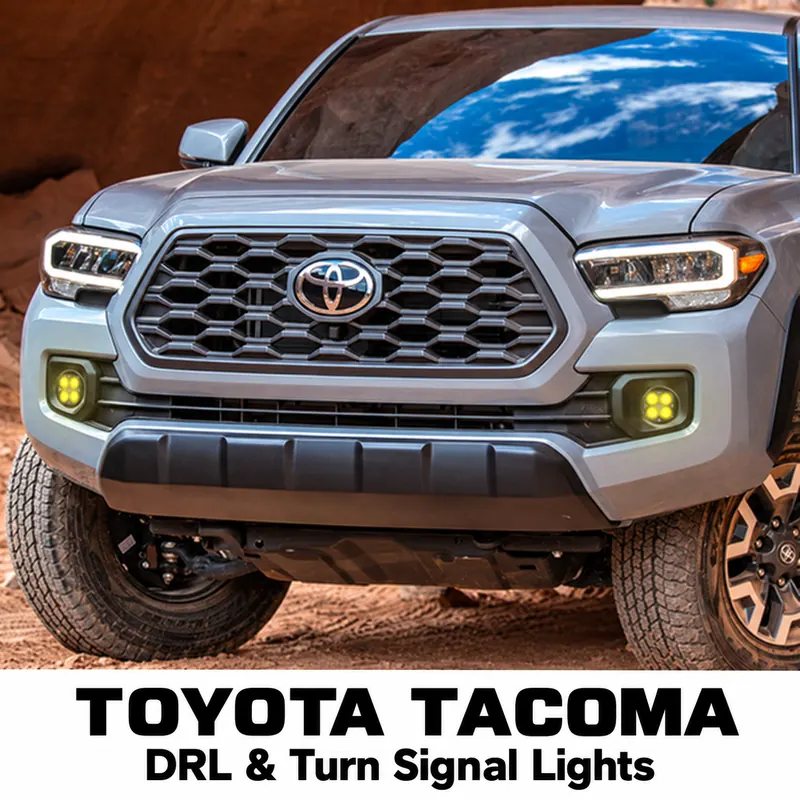 Toyota Tacoma daytime running light and turn signal application reference