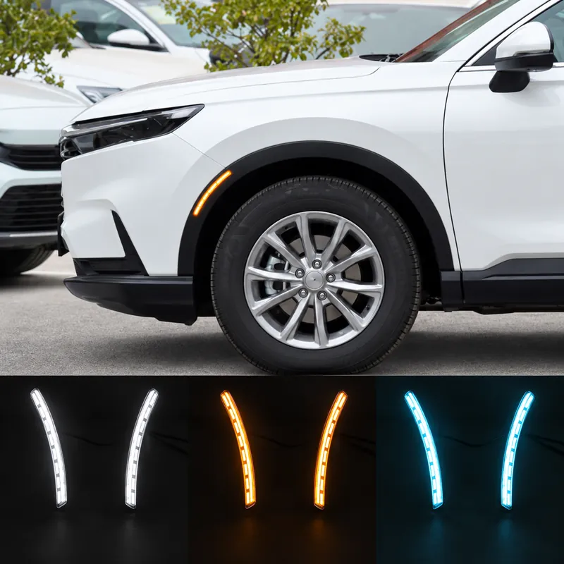 Honda CR-V 2023–2024 LED Fender & Wheel Arch Lights – Three-Color Version