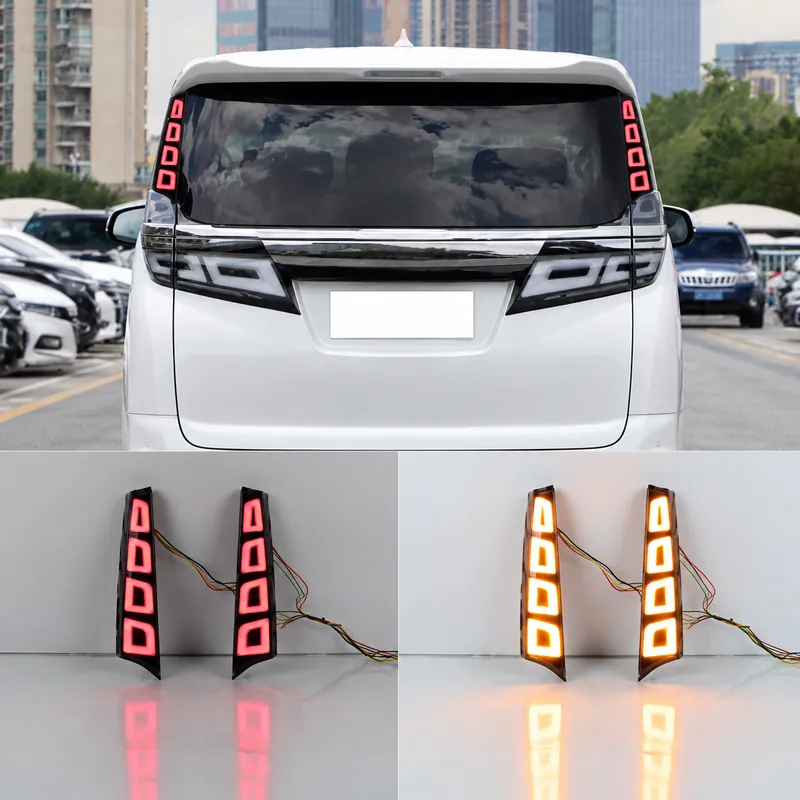 Toyota Vellfire 2019–2023 LED Rear Pillar Lights