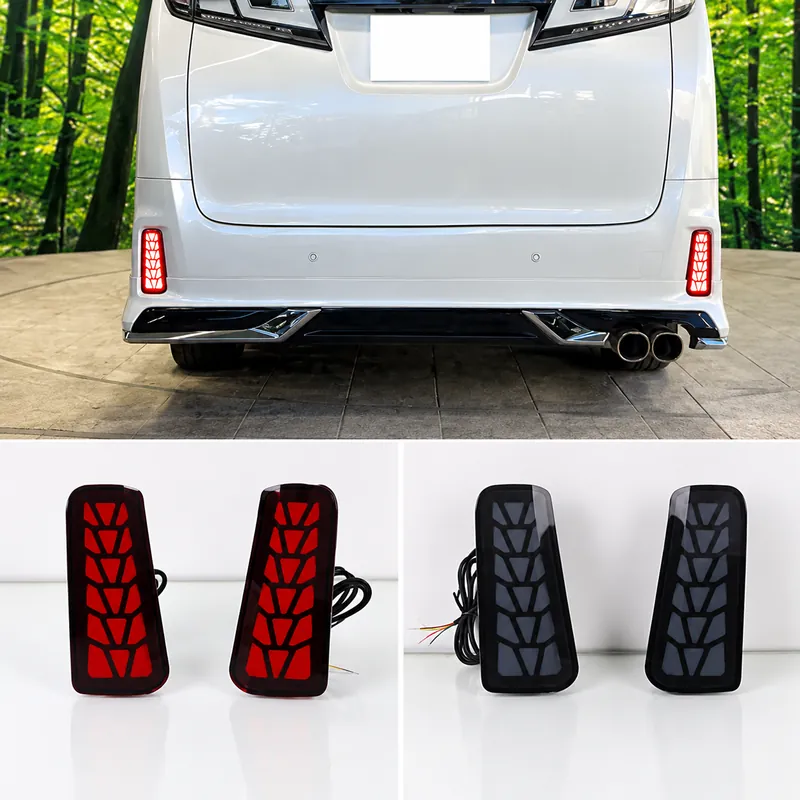 Toyota Alphard / Vellfire 2016–2017 LED Rear Bumper Lights