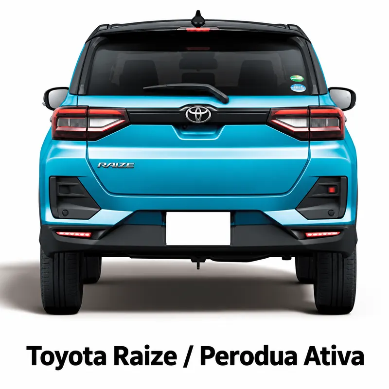Toyota Raize / Perodua Ativa Rear Bumper Lights