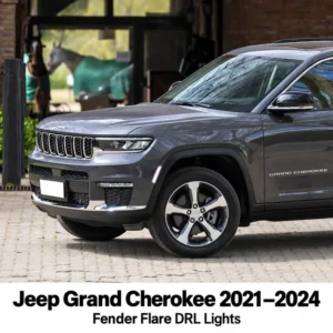 Jeep Grand Cherokee 2021–2024 Fender Flare DRL Lights