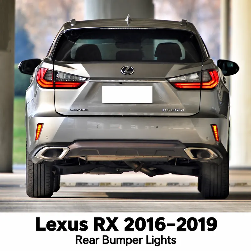 Lexus RX 2016–2019 Rear Bumper Lights