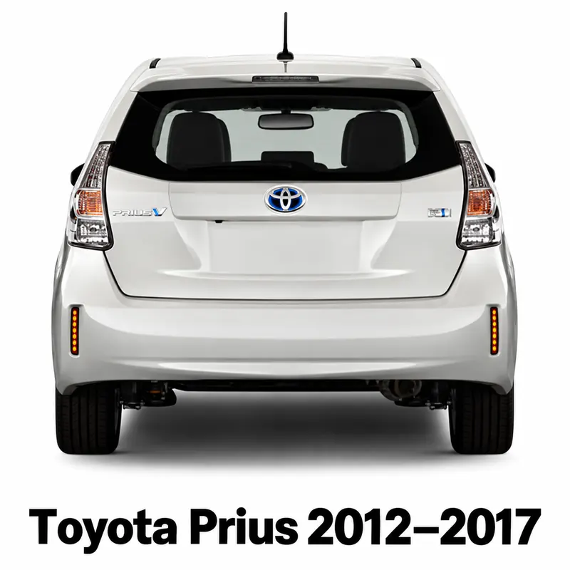 Toyota Prius 2012–2017 Rear Bumper Lights