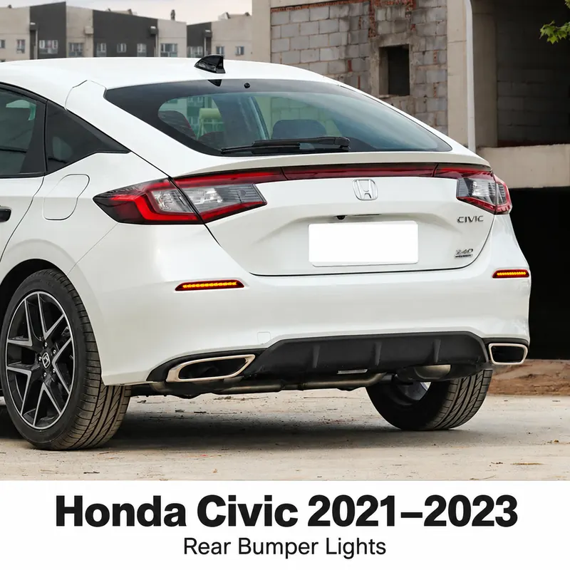 Honda Civic 2021–2023 Rear Bumper Lights