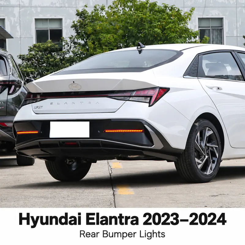 Hyundai Elantra 2023–2024 Rear Bumper Lights