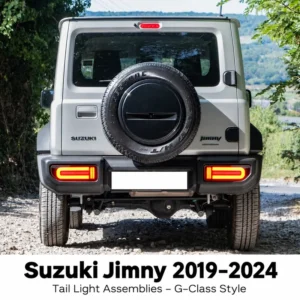 Suzuki Jimny 2019–2024 Tail Light Assemblies – G-Class Style