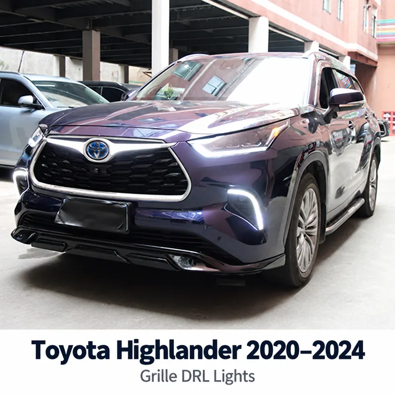 Toyota Highlander 2020–2024 Grille DRL Lights