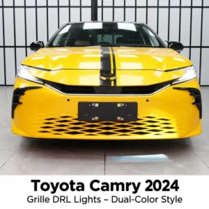 Toyota Camry 2024 Grille DRL Lights – Dual-Color Style