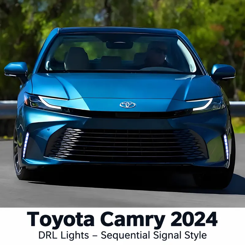 Toyota Camry 2024 DRL Lights – Sequential Signal Style