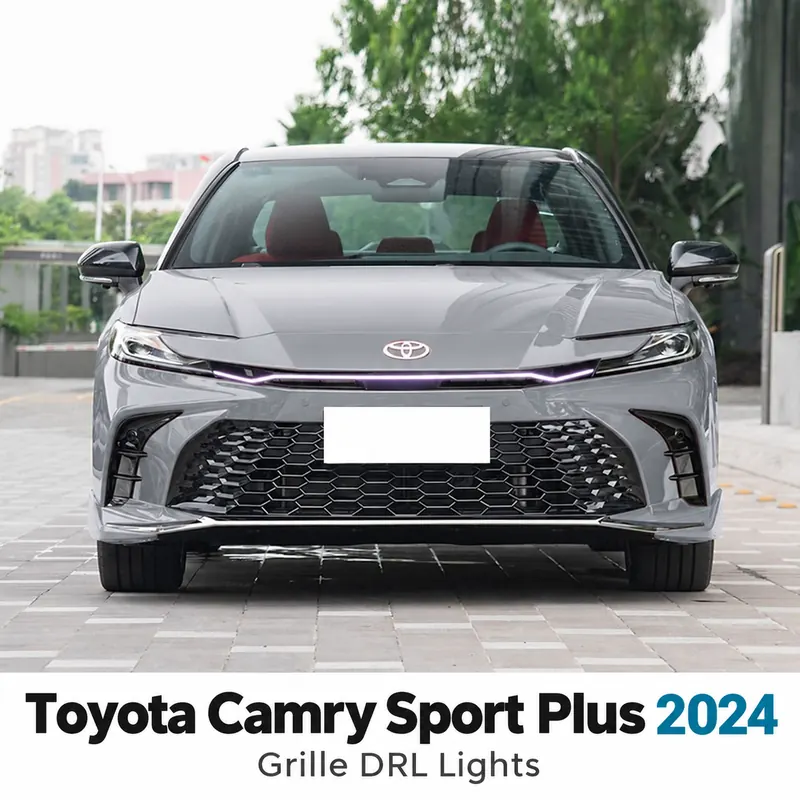 Toyota Camry Sport Plus 2024 Grille DRL Lights