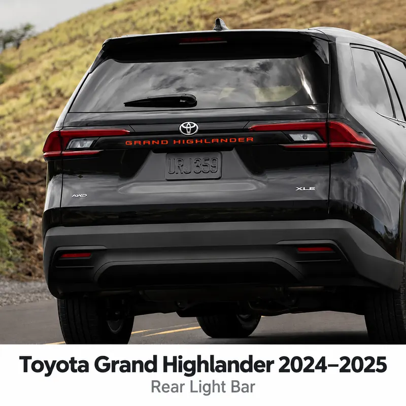 Toyota Grand Highlander 2024–2025 Rear Light Bar