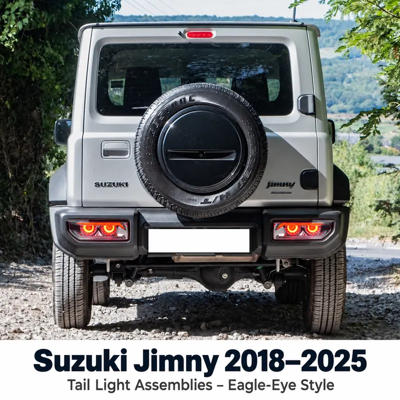 Suzuki Jimny 2018–2025 Tail Light Assemblies – Eagle-Eye Style