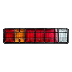 120LED Flat Iron Plate Rear Tail Light with Wire Mesh | TOPONE TP-A-010-2