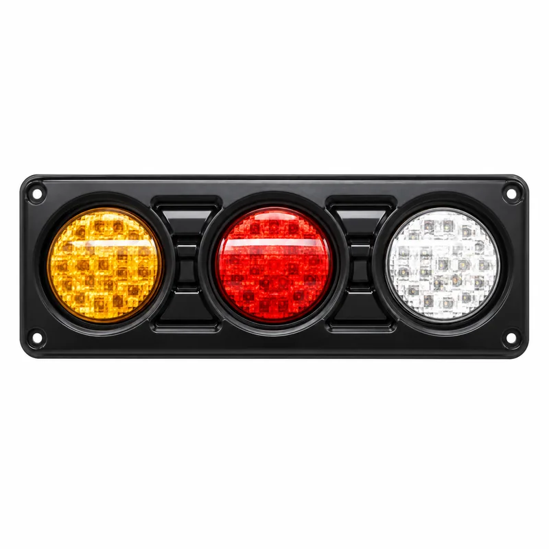 Trailer/63LED Three- Color Iron Frame Tail Light | TOPONE TP-F-003