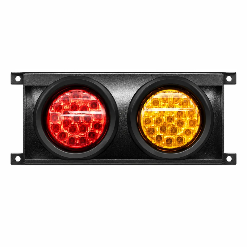 Trailer/42LED Dual- Color U-Shaped Iron Frame Tail Light | TOPONE TP-F-005