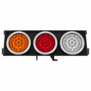 Trailer/72LED Three-Color Waterproof U-Shaped Iron Frame with Electroplated Ring Tail Light | TOPONE TP-F-010-2