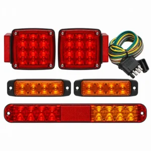 Trailer Square LED Taillight Kit | TOPONE TP-H-003-6