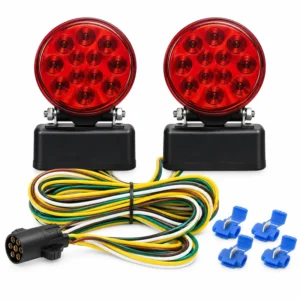 Trailer Round 12LED Magnetic Waterproof Taillight Kit | TOPONE TP-H-022