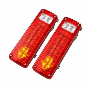 19LED Arrow-Style Three-Color Tail Light (Red Lampshade) | TOPONE TP-I-013