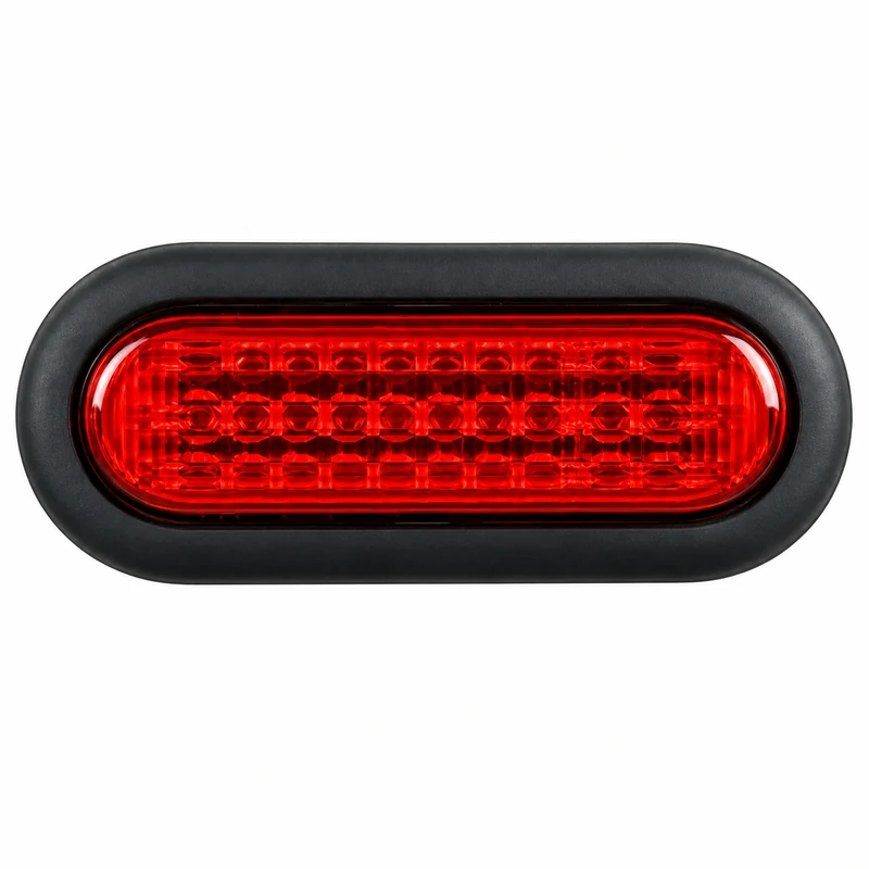6"39LED Multifunctional Dual-Color Oval Light | TOPONE TP-J-008-41G3
