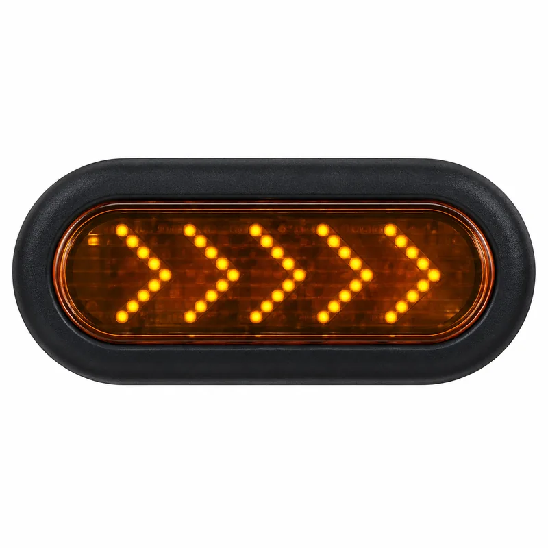 6"45LED Arrow-Style Oval Light | TOPONE TP-J-009-45G3P