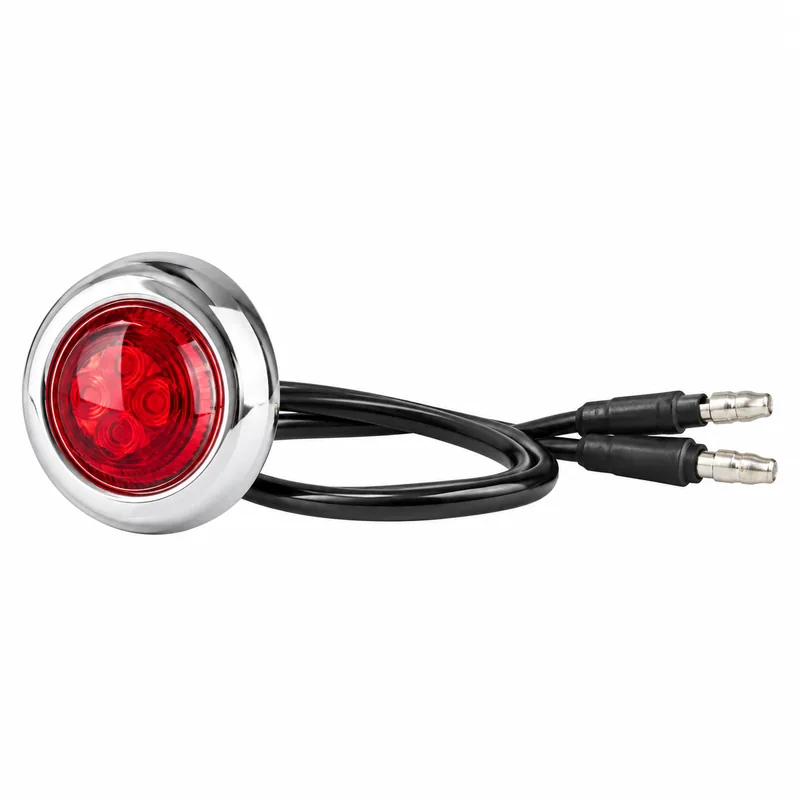 3LED Electroplated Round Side Light (with Terminal) | TOPONE TP-L-002-P
