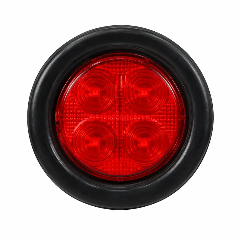 2"4LED Rubber Ring Round Light (with Plug) | TOPONE TP-L-004-4G3P