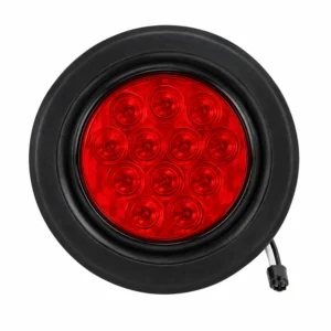 2.5"13LED Rubber Ring Round Light (with Plug) | TOPONE TP-L-005-13G3P