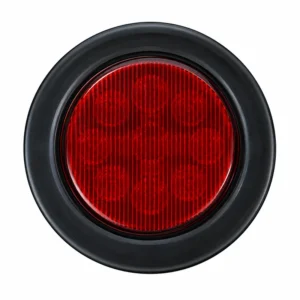 2.5"13LED Rubber Ring Round Light (Striated Lampshade, with Plug) | TOPONE TP-L-005-13TG3P