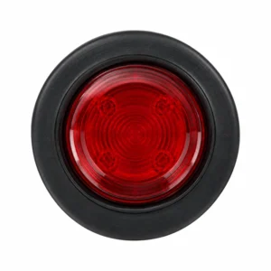 2.5"4LED Rubber Ring Round Light (Striated Lampshade, with Plug) | TOPONE TP-L-005-4TG3P