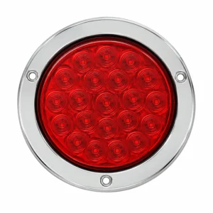 4"24LED Iron Electroplated Ring Round Light | TOPONE TP-L-006-2-24G2P