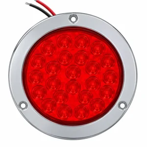 4"24LED Plastic Electroplated Ring Round Light | TOPONE TP-L-008-2-24G1Z2