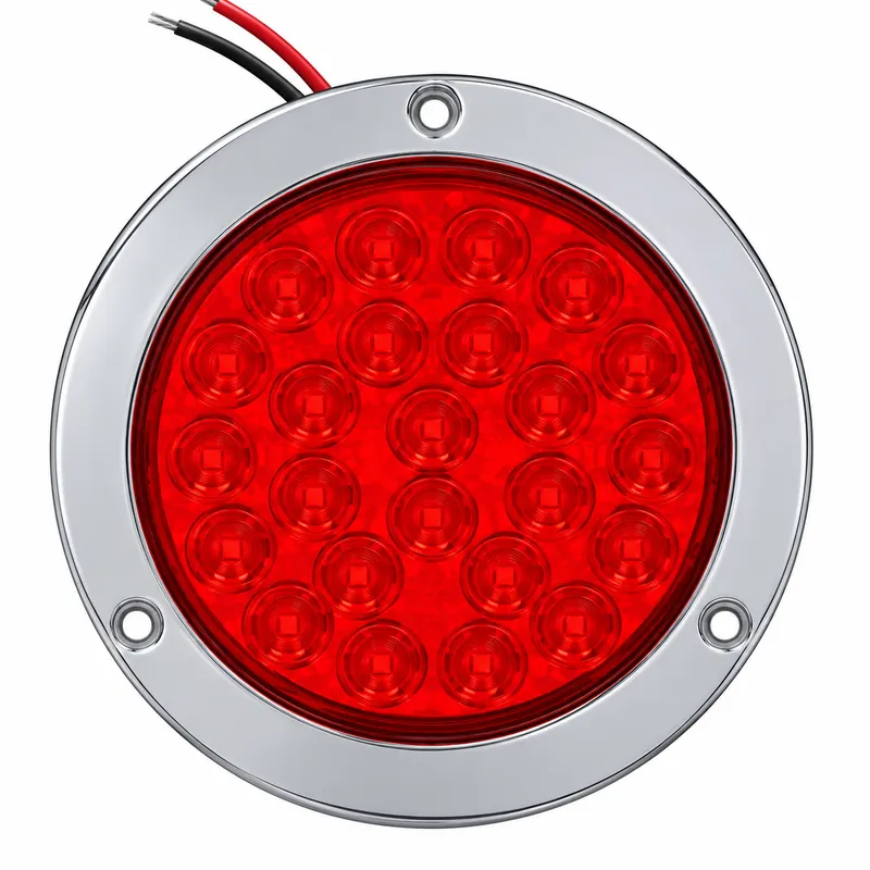 4"24LED Plastic Electroplated Ring Round Light | TOPONE TP-L-008-2-24G1Z2