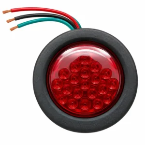 4"21LED Rubber Ring Round Light | TOPONE TP-L-011-21G3