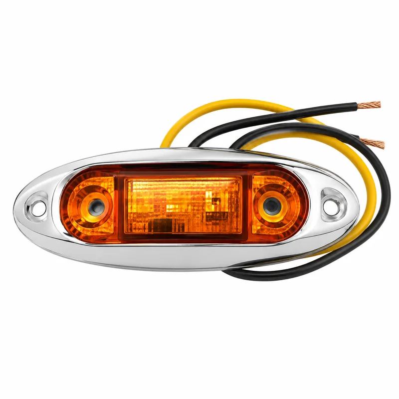 3LED Electroplated Side Light (Narrow Type) | TOPONE TP-M-008
