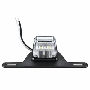 2LED License Plate Light (Long Bracket, Electroplated) | TOPONE TP-P-008-2