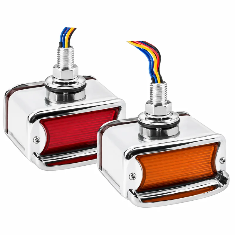 24-LED Light-Guided Brimmed Double-Face Bumper Light | TOPONE TP-Q-001-2